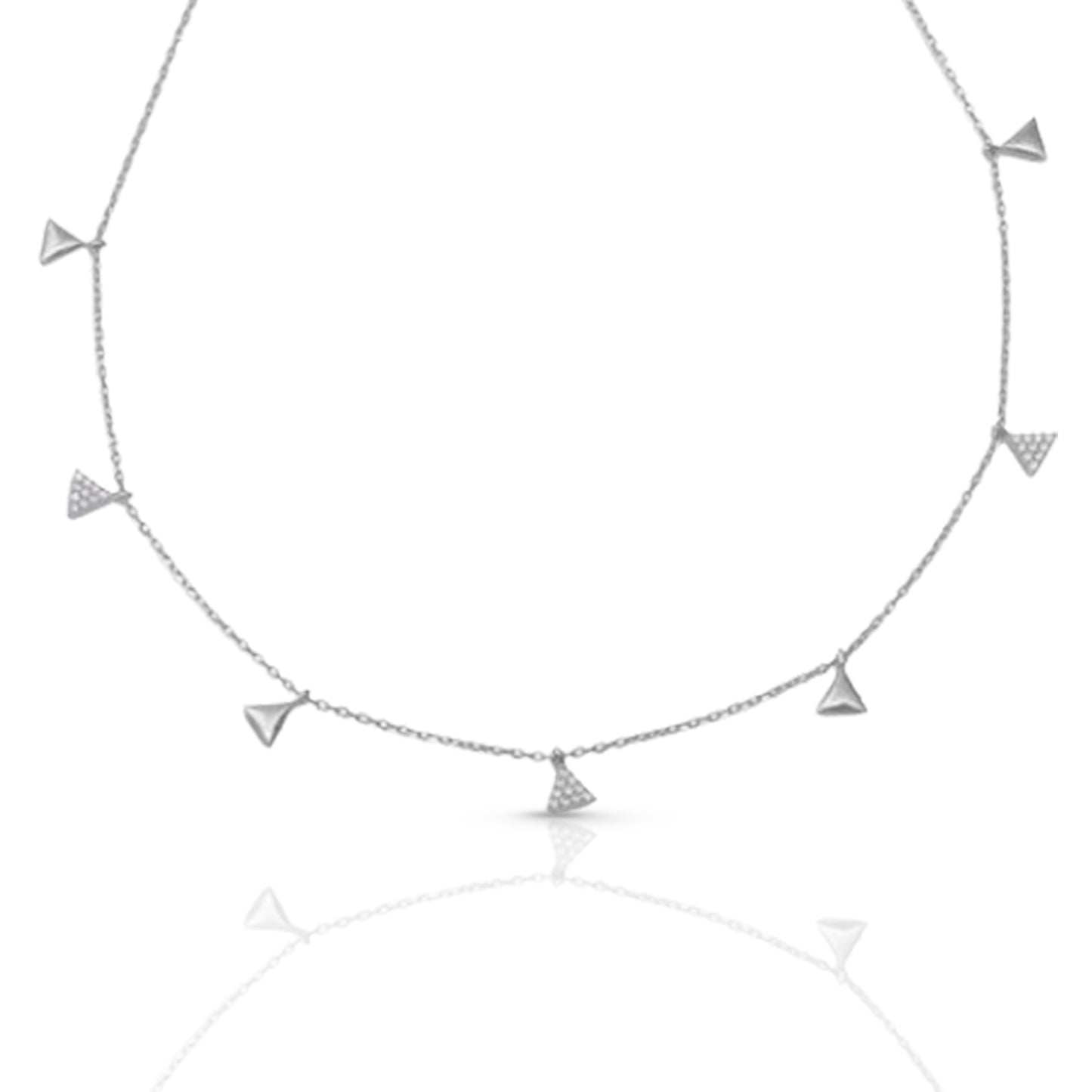 7 Triangle Necklace