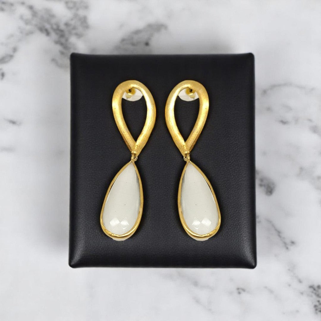 Aurora Fancy Modern Gold Earrings