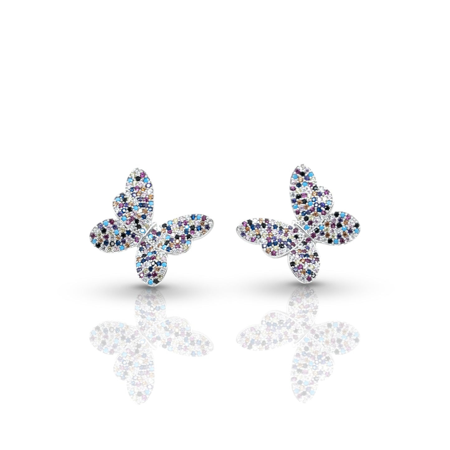 Colorful Stud Butterfly Earring