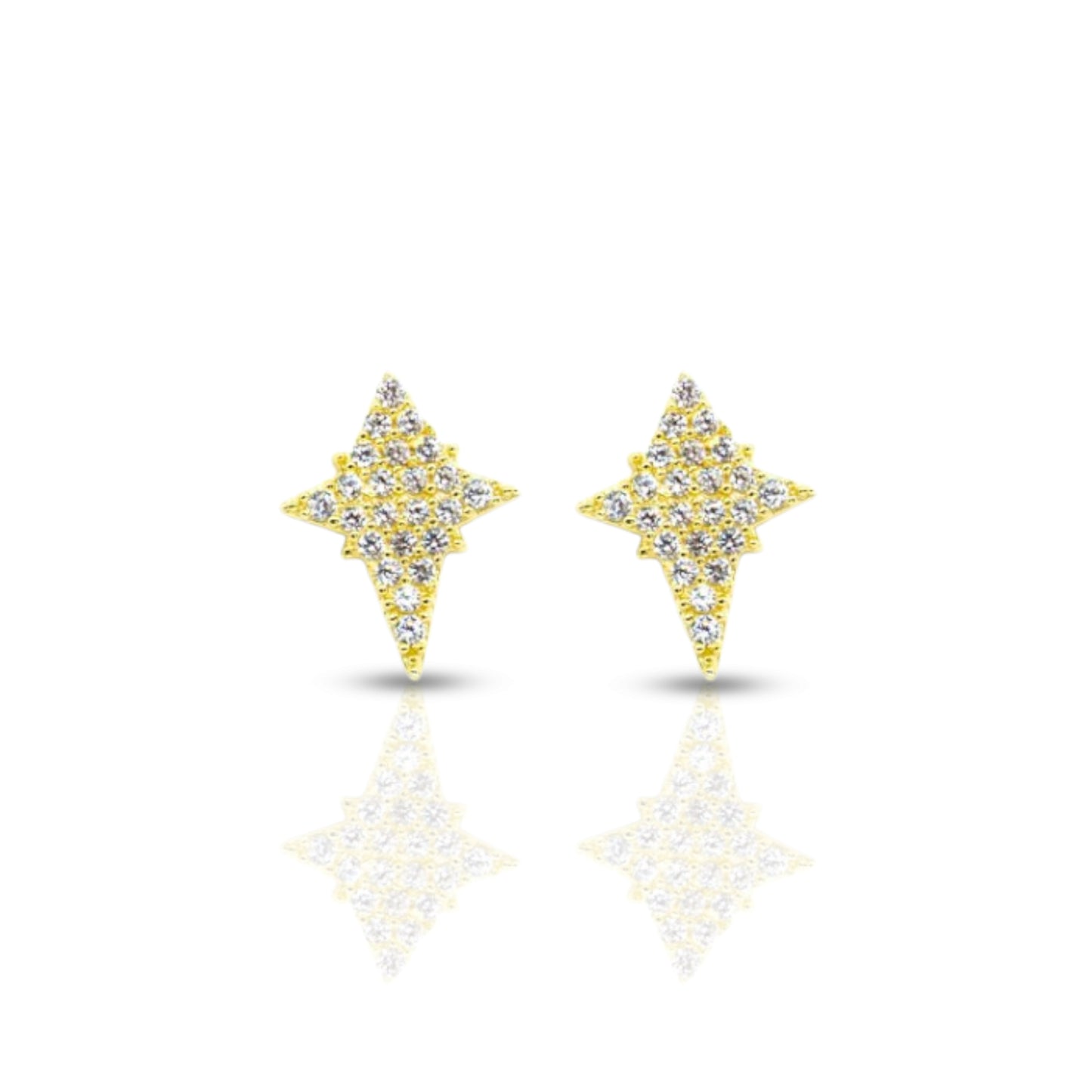 CZ Stud Star Earring