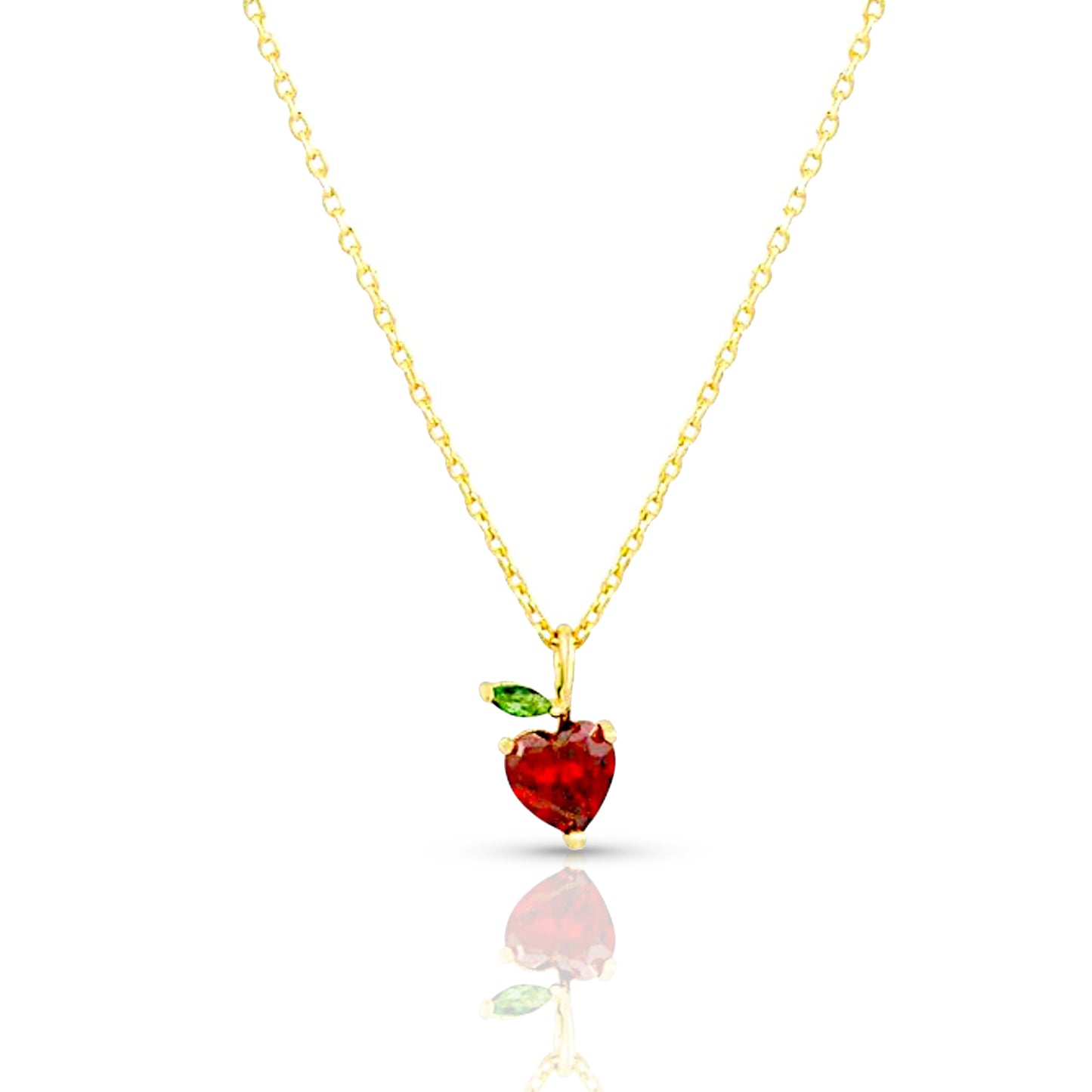 Red Apple Necklace