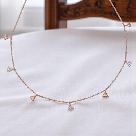 7 Triangle Necklace