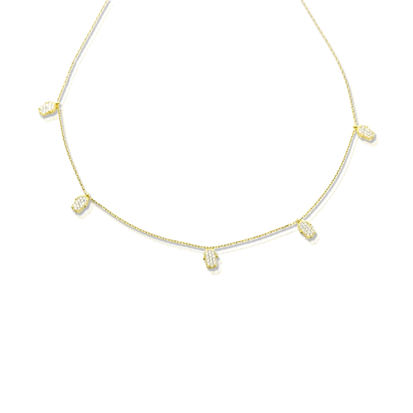 5 Hamsa Necklace