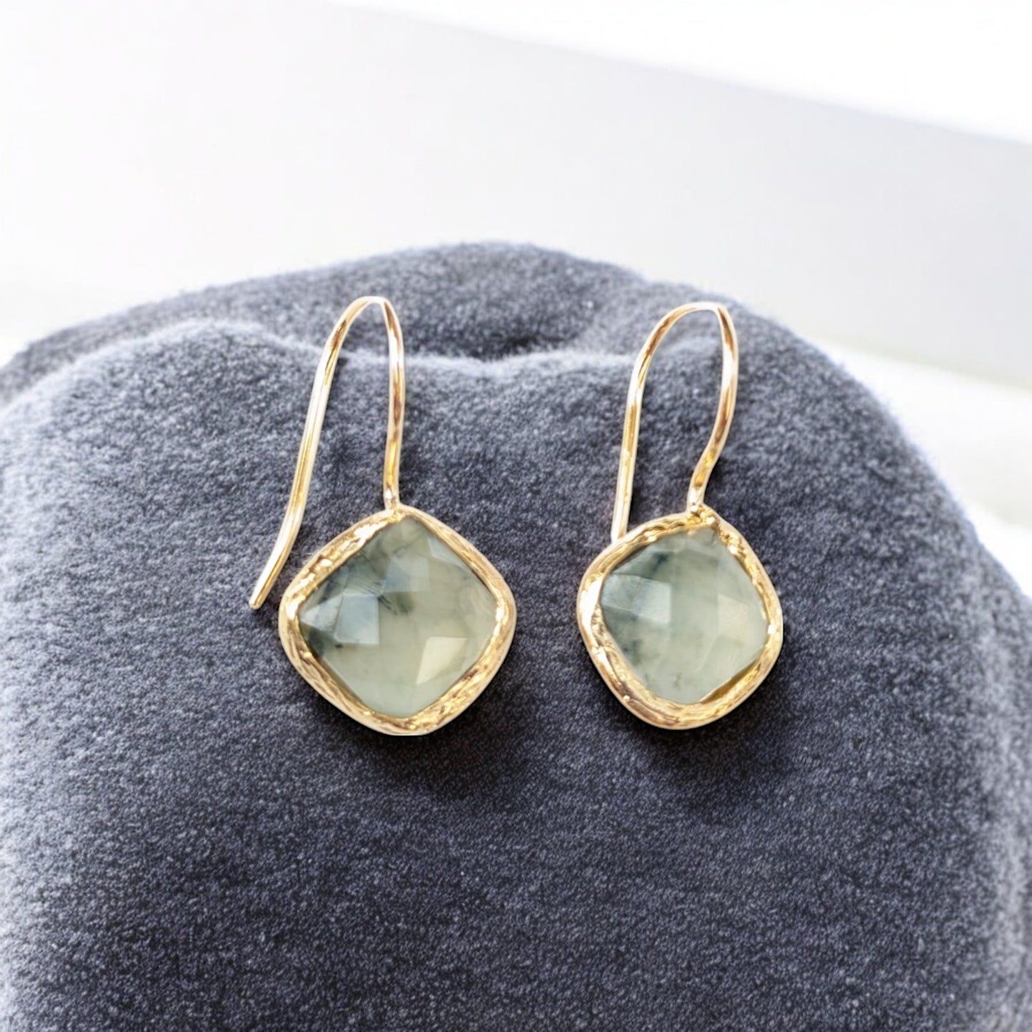 Aventurine Drop Earrings