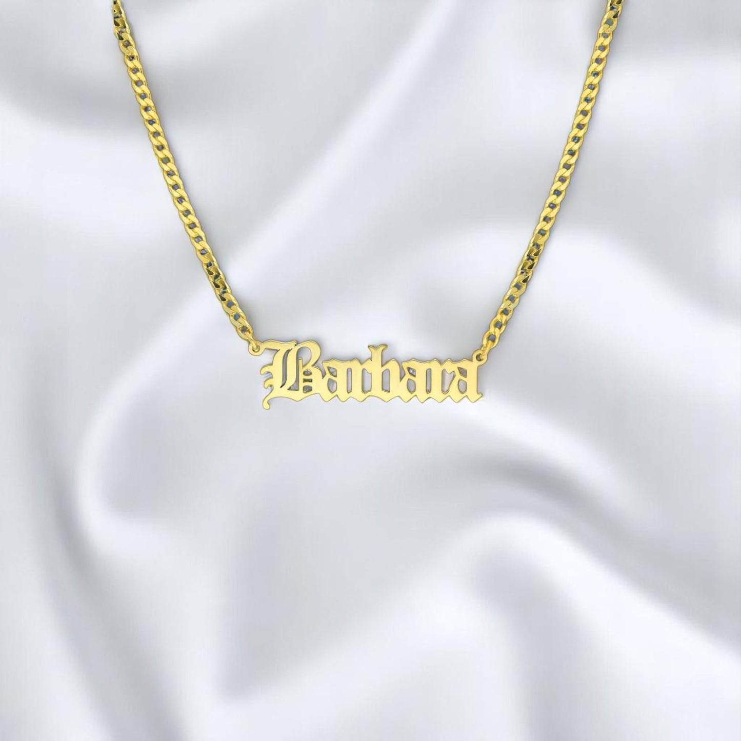 Personalized Engraved Name Necklace