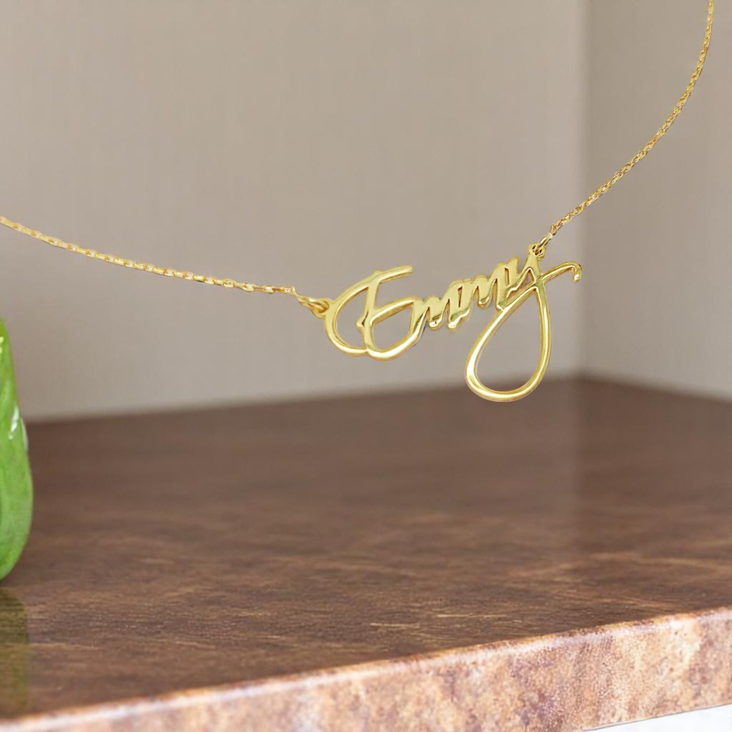 Personalized Engraved Name Necklace