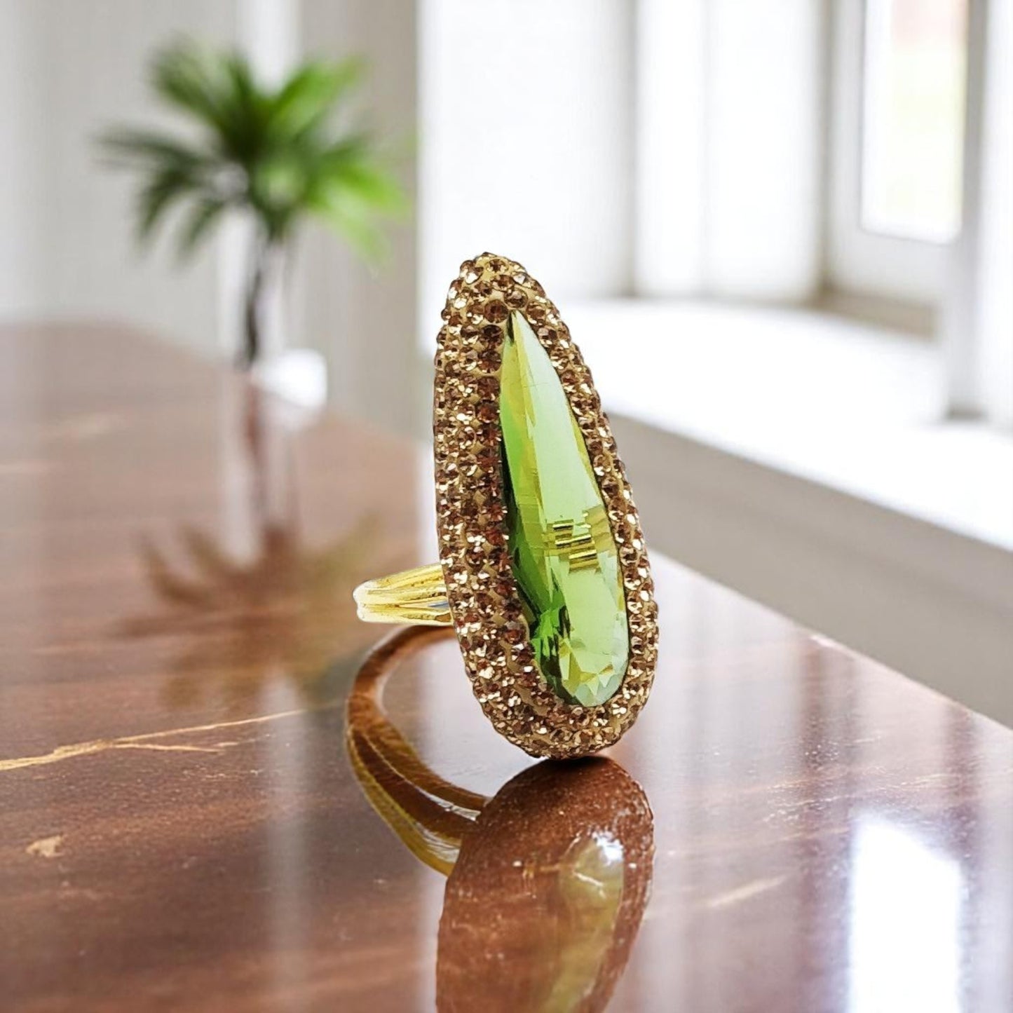 Cz Diaspora Ring