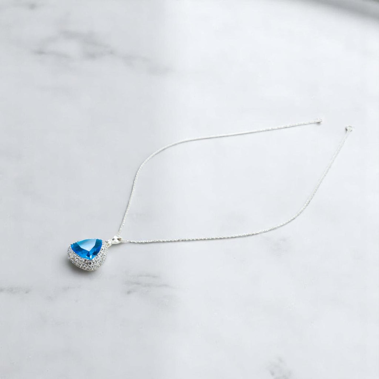 Turquoise Solitaire Necklace