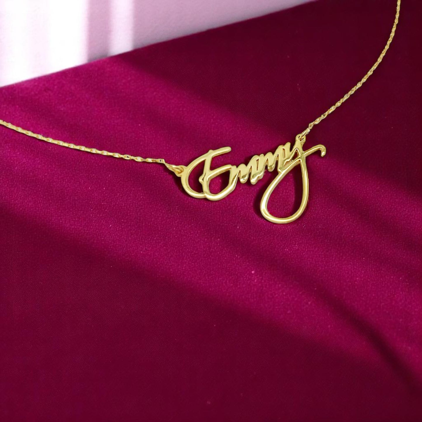 Personalized Engraved Name Necklace