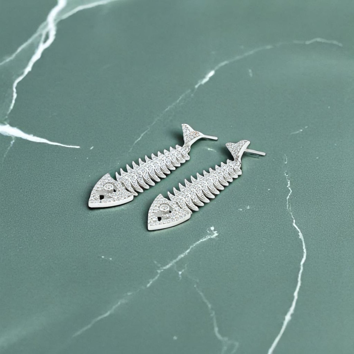 Bone Fish Earing