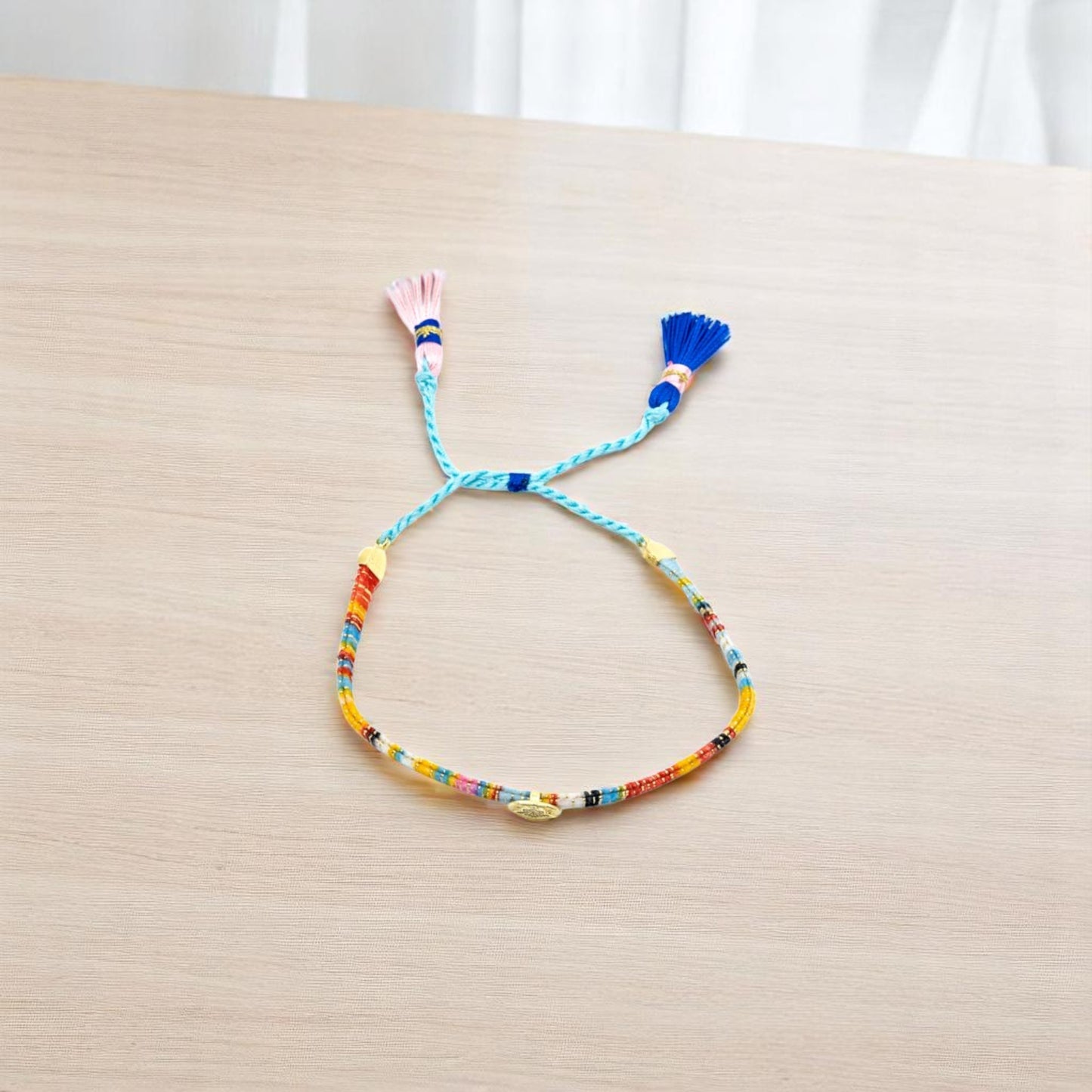 Hamza Bracelet with Colorful Thread