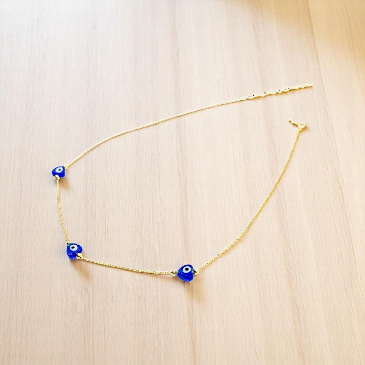 Three Evil Eye Necklace