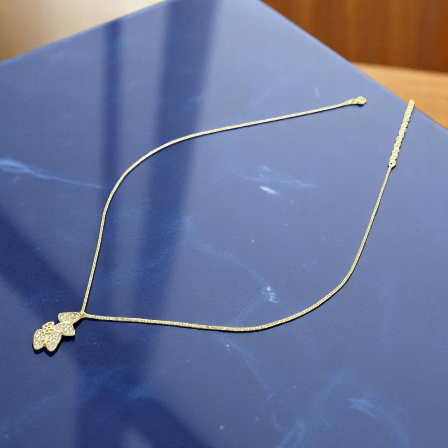 2 BUTTERFLY NECKLACE