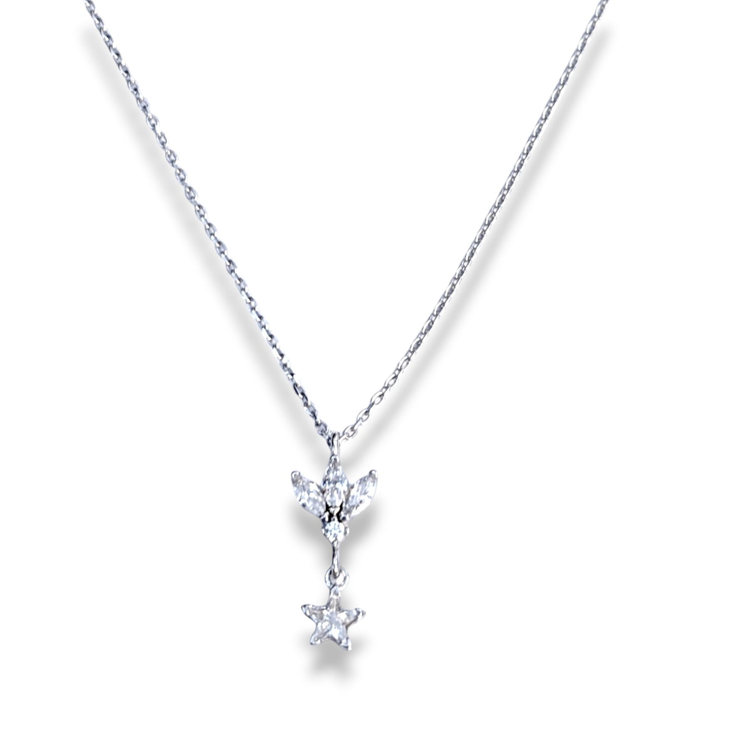 Lotus Star Pendant Necklace