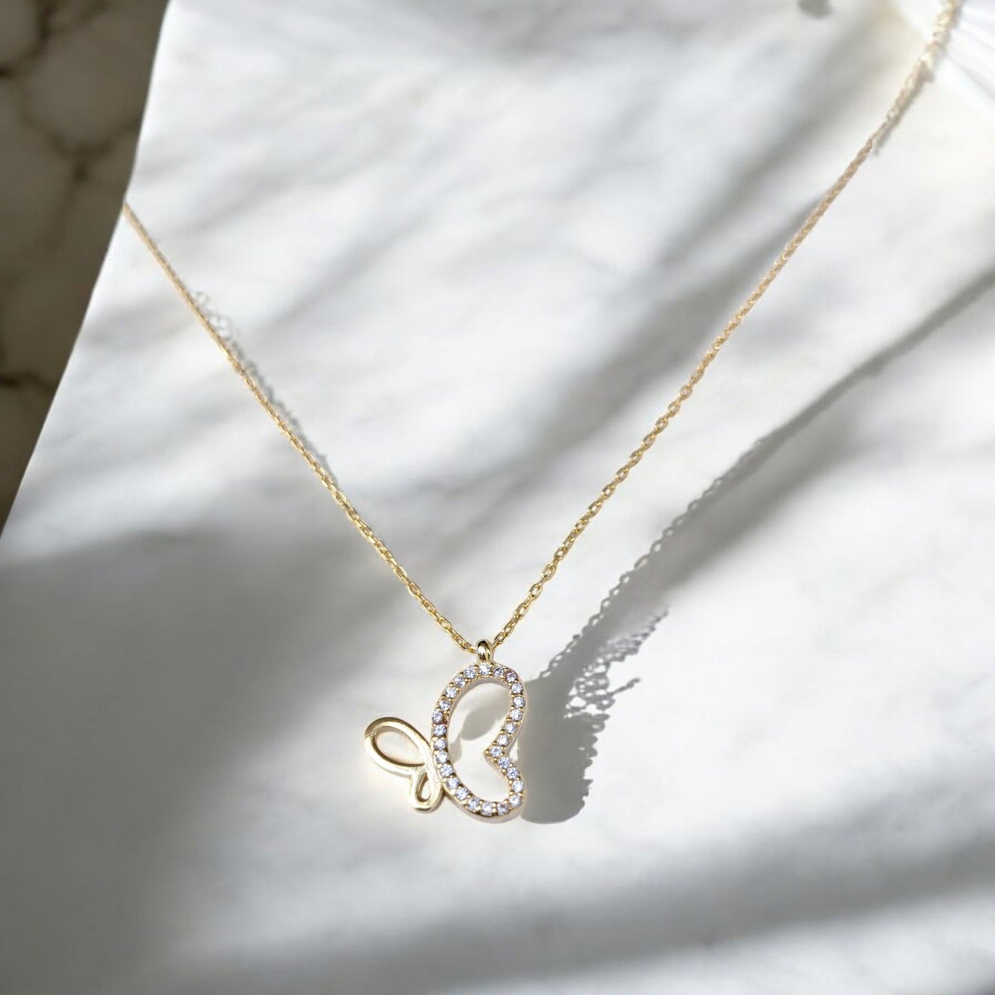 Minimalist Butterfly Necklace