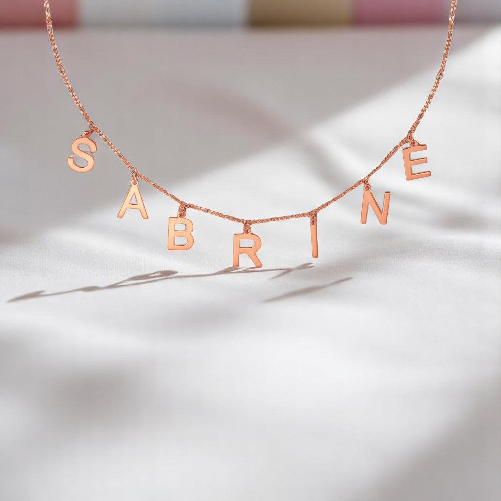 Personalized Letter Name Necklace