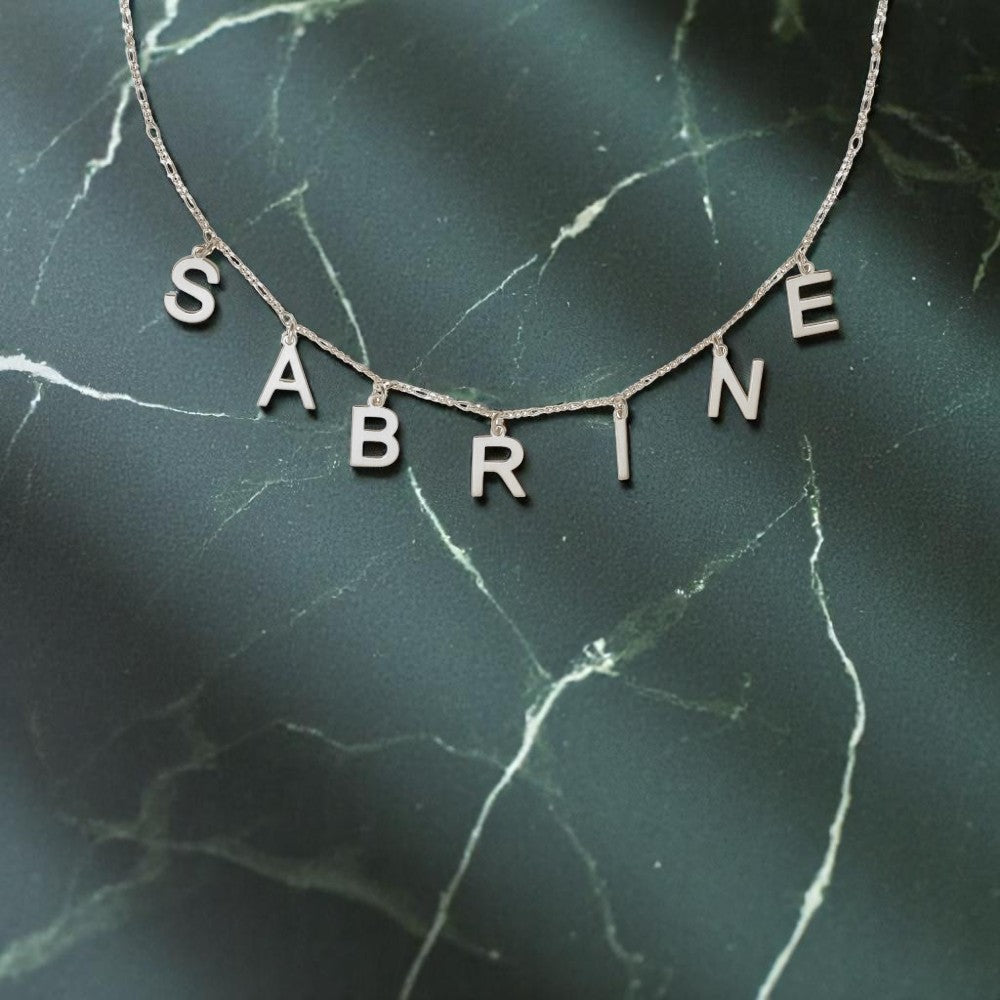 Personalized Letter Name Necklace