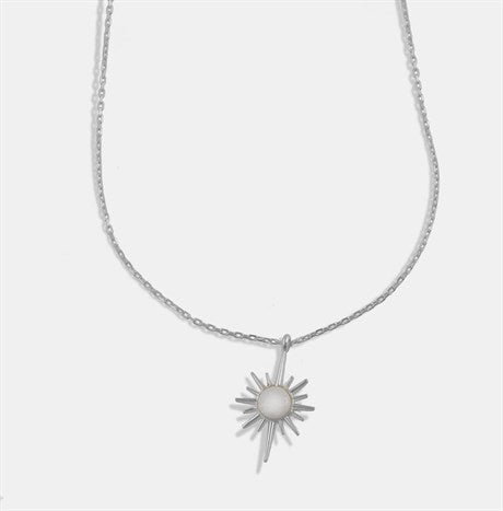 Opal North Star Necklace