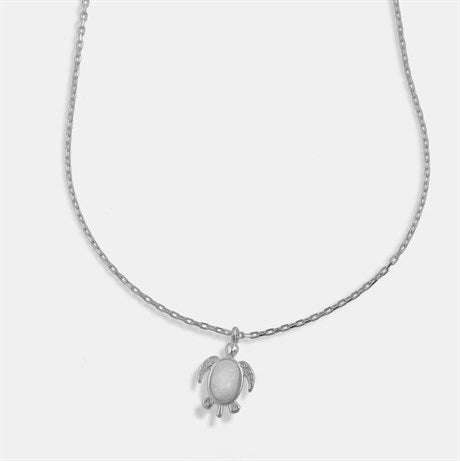 Opal Turtle Necklace