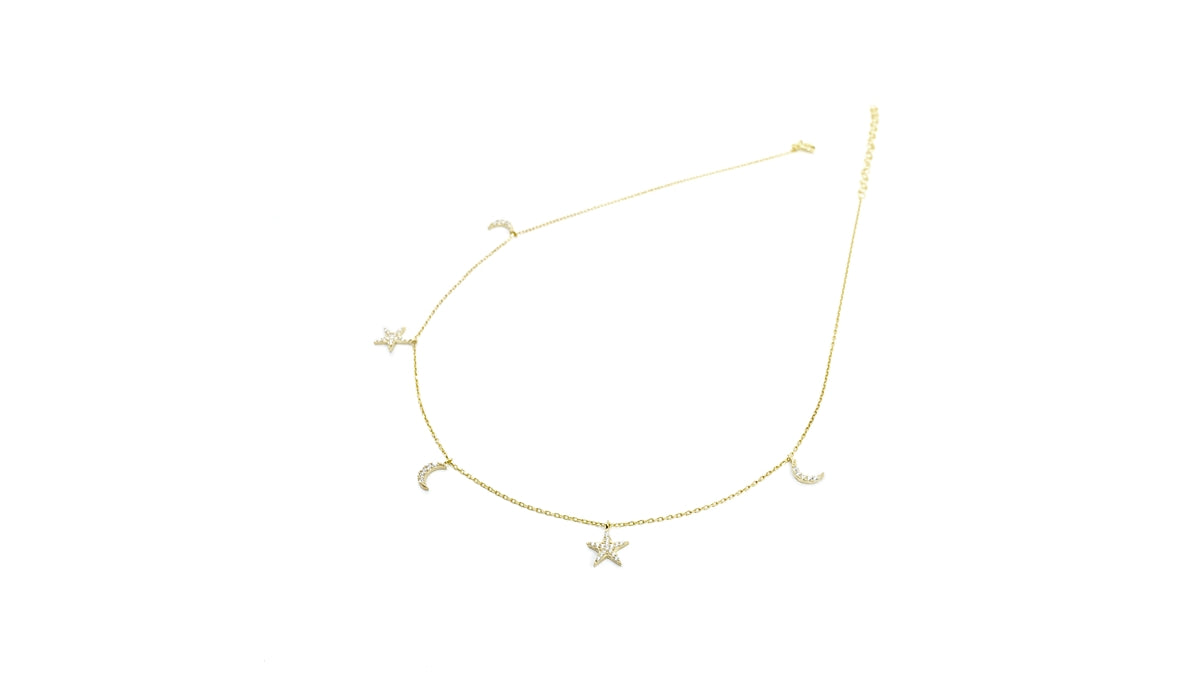 Moon&Star Necklace