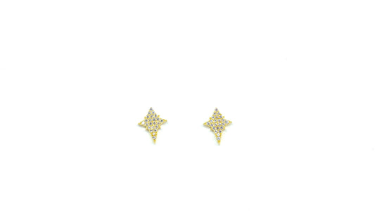 CZ Stud Star Earring