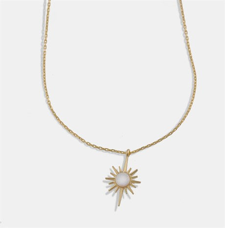 Opal North Star Necklace