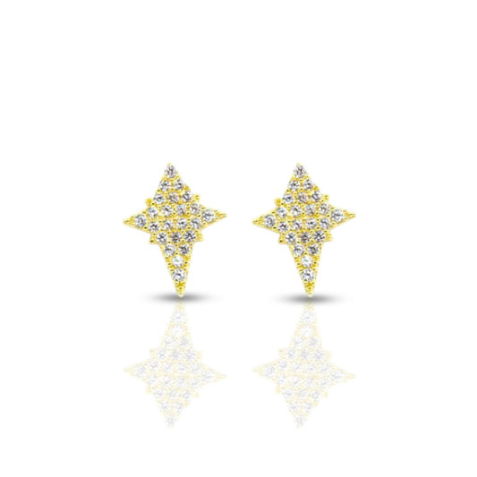 CZ Stud Star Earring