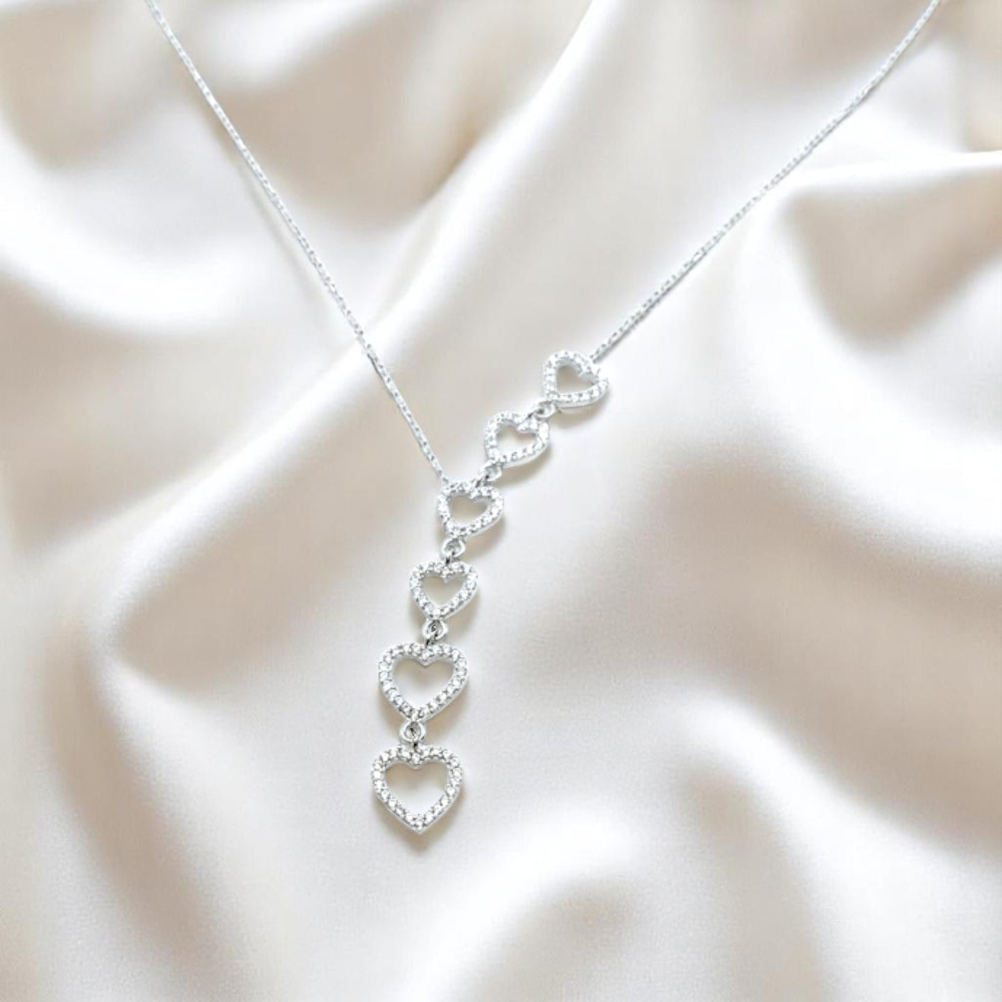 7 Heart Necklace