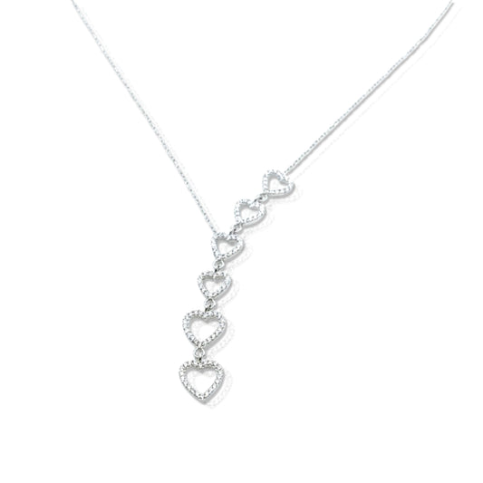 7 Heart Necklace