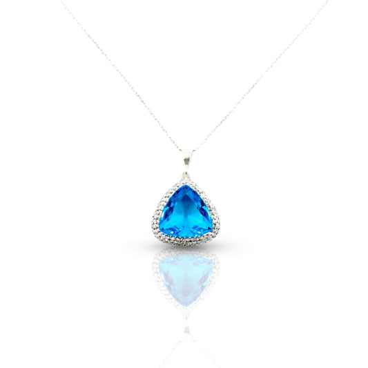 Turquoise Solitaire Necklace