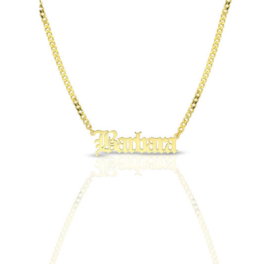 Personalized Engraved Name Necklace