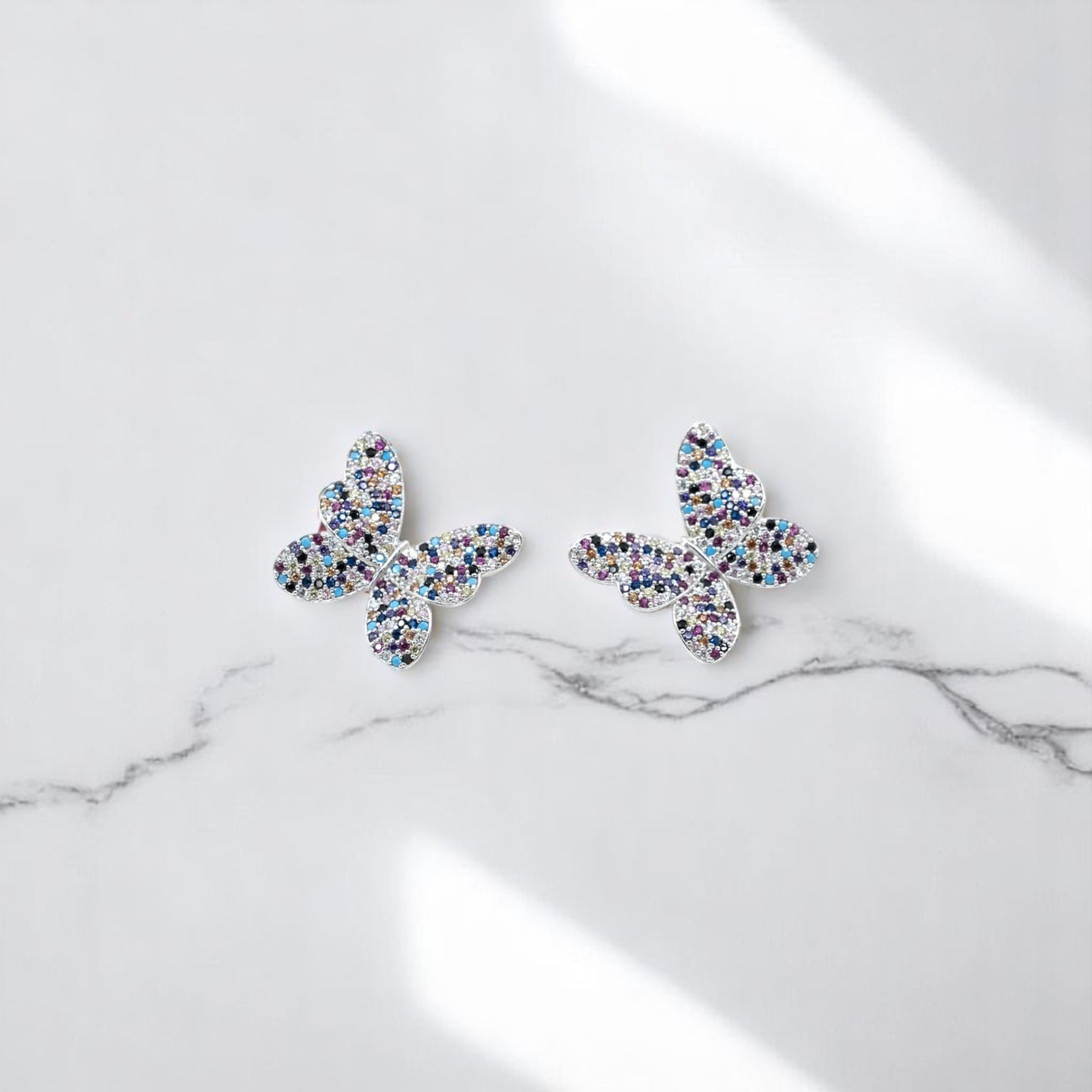 Colorful Stud Butterfly Earring