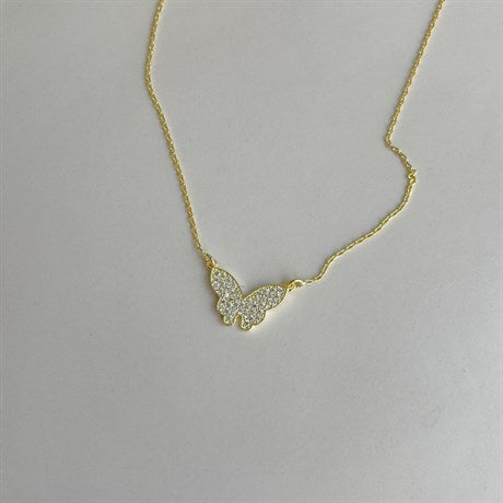 Butterfly Diamond Necklace