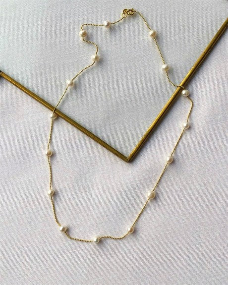 Chain with Pearl Necklace