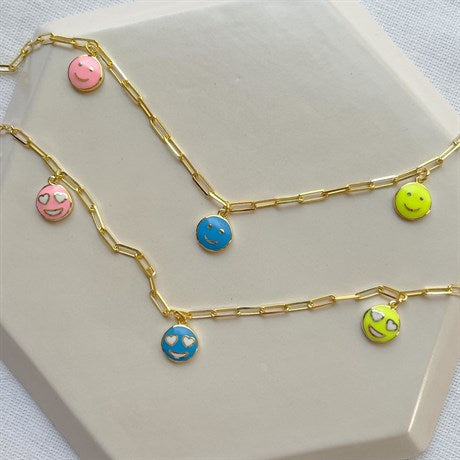 Colorful Emoji Necklace