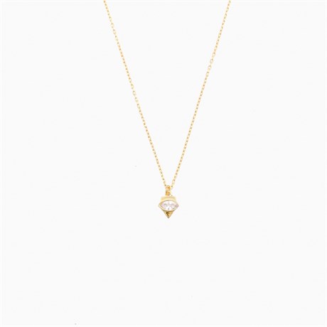 Diamond Figure Necklace