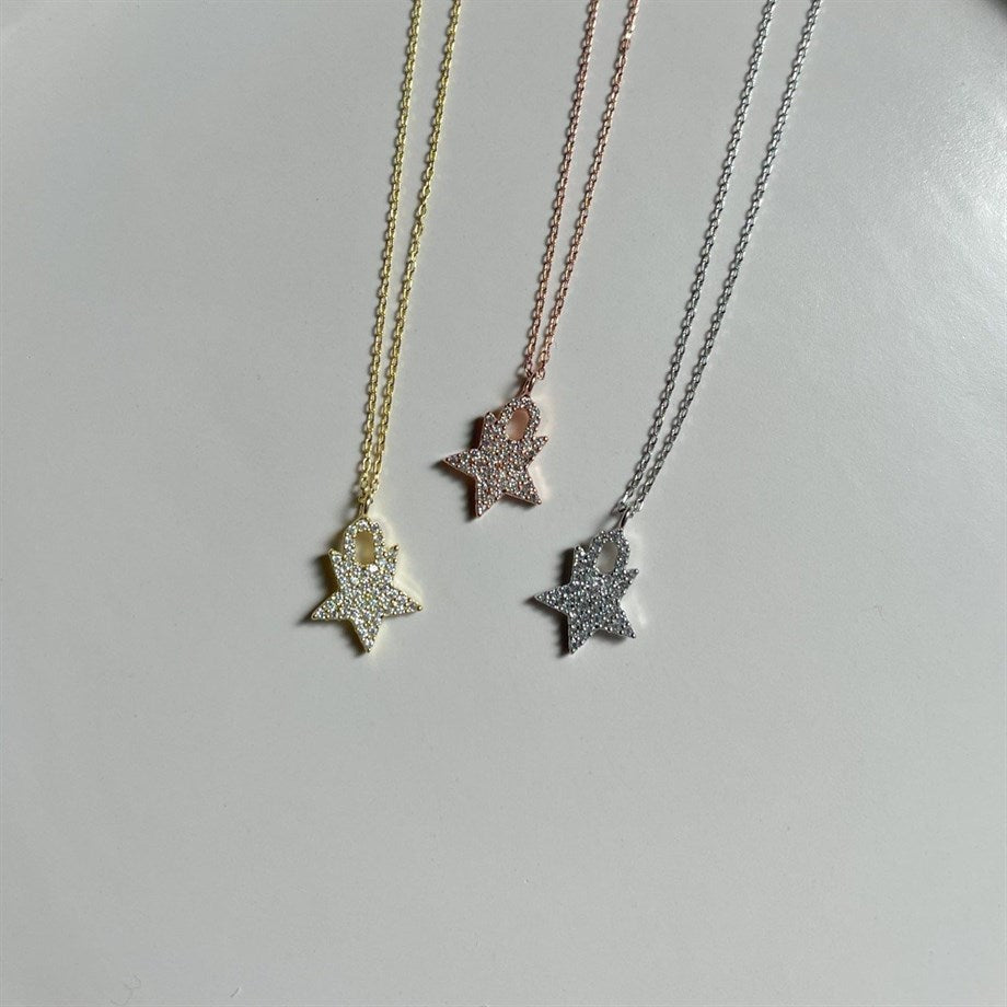 Diamond Star Necklace