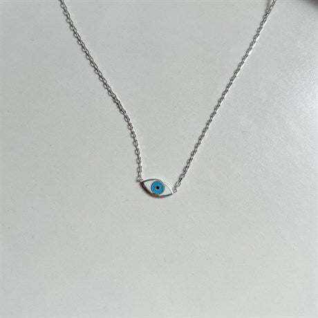 Enamel Evileye Necklace