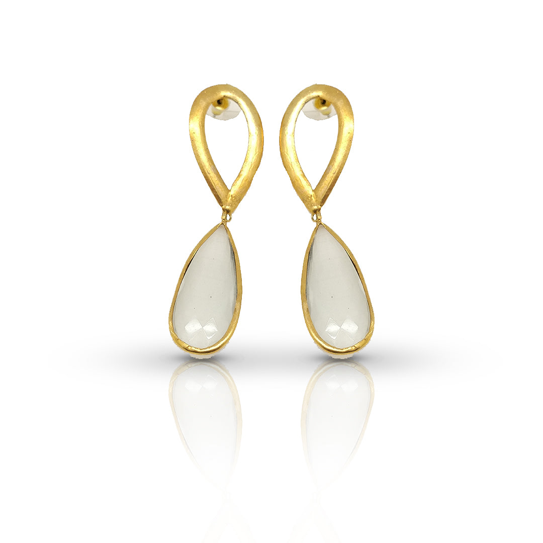 Aurora Fancy Modern Gold Earrings