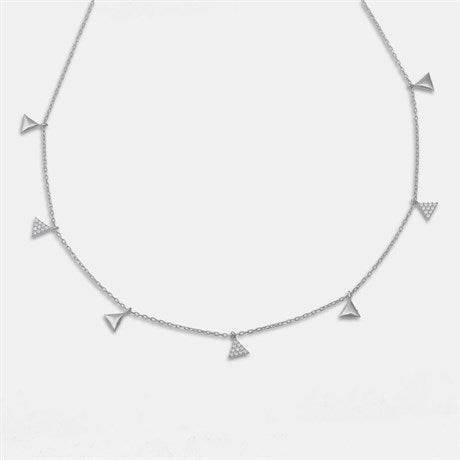 7 Triangle Necklace