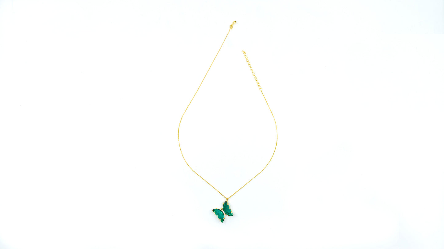 Gold Butterfly Necklace