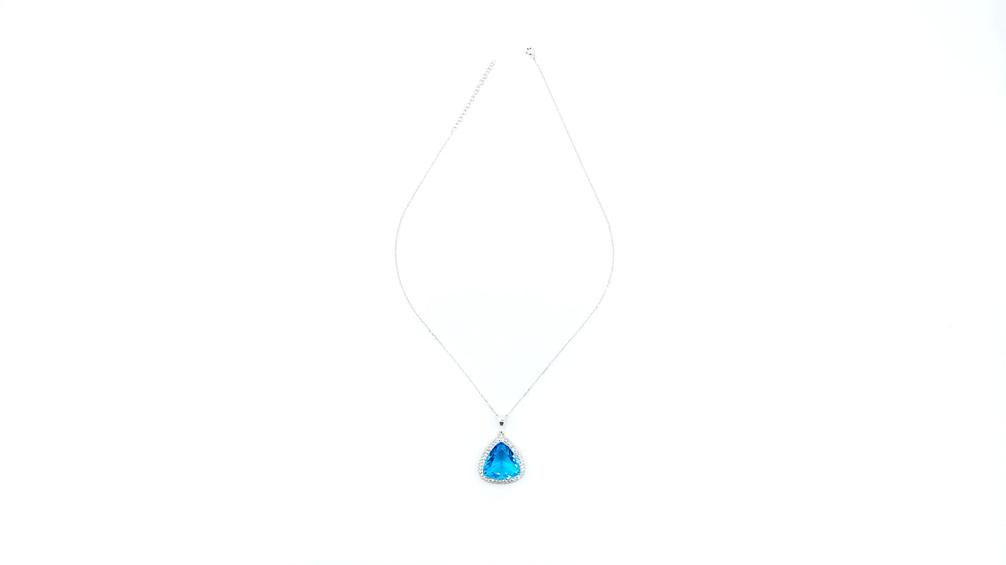 Turquoise Solitaire Necklace