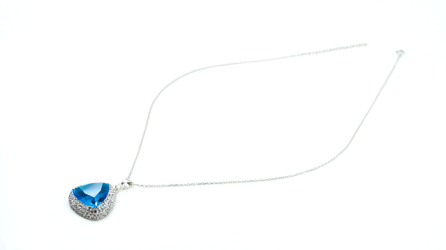 Turquoise Solitaire Necklace