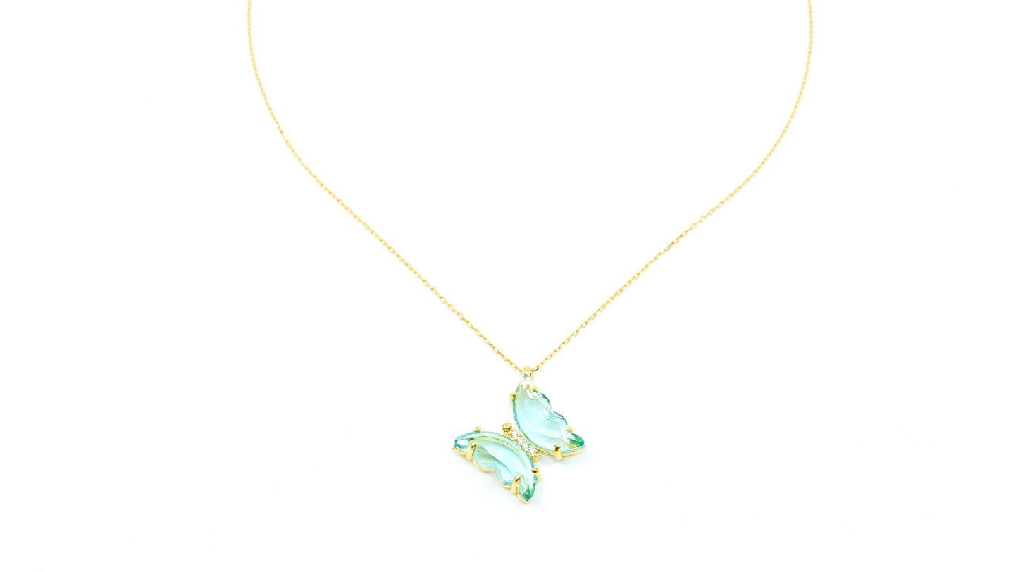 Butterfly Ocean Necklace