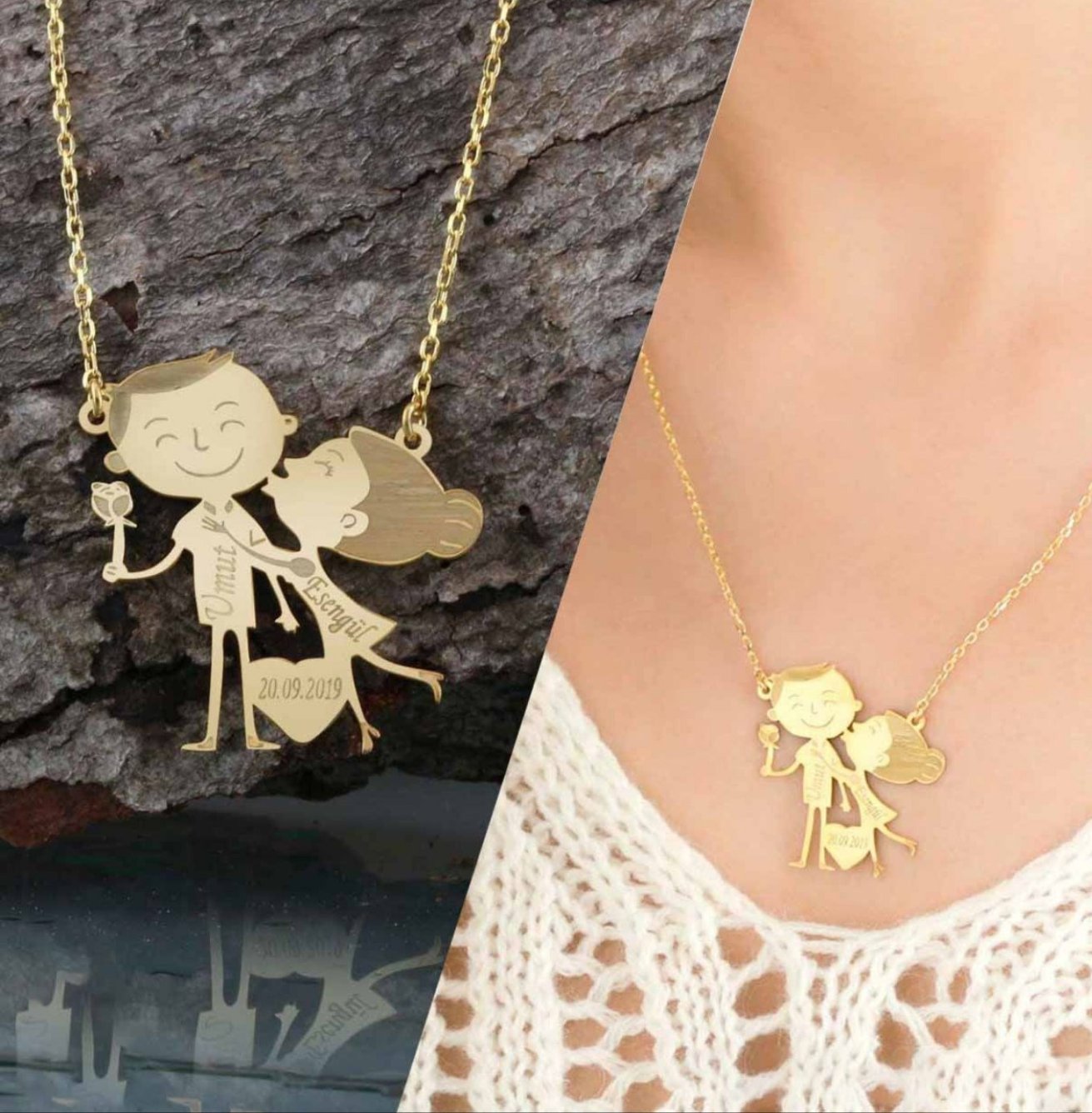 Couple Necklace