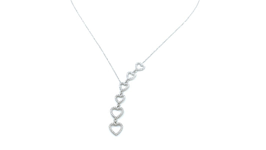 7 Heart Necklace