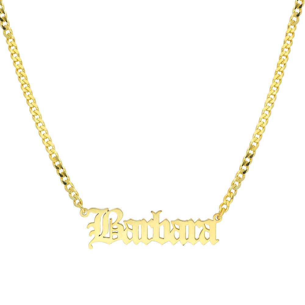 Personalized Engraved Name Necklace